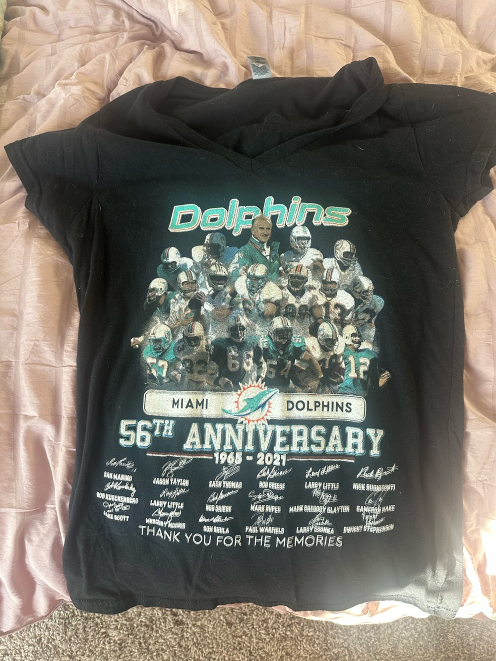 Miami Dolphins 50th Anniversary Tee